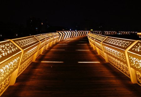 Love River Bridge - kaohsiung, city, taiwan, bridge