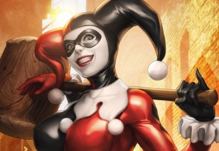 Harley-Quinn - harley, quinn, joker, villain