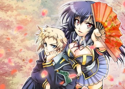 Medaka Box - anime, girl, boy, manga