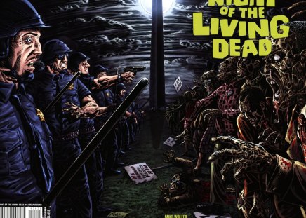 living dead - movie, dead, living, scary