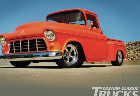 Even The Odds - truck, bowtie, orange, gm