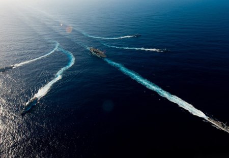 U.S. Navy - nature, oceans, boats, navy, blue, beautiful, water, military