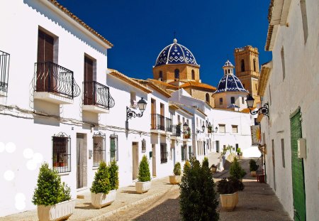 Spanish summer light - dazzling, harmony, heat, white