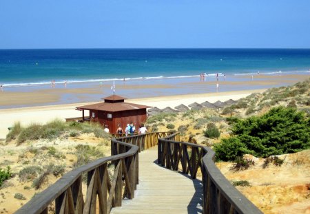 Beach in Andalucia, Spain