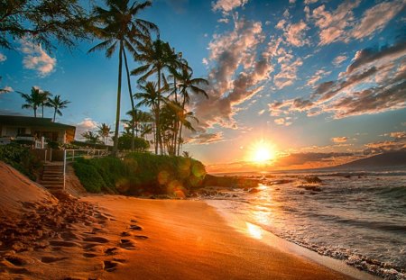 Hawaii - beach, ocean, sun, summer, hawaii