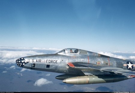 f-84 thunderstreak - t, h