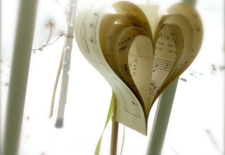 Your music in my Heart♥ - delicate, forever, beautiful, entertainment, lovely, love, gentle, music, song, notes