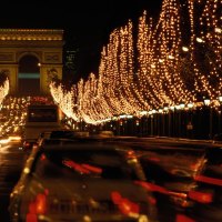 Christmas on Champs Elysee