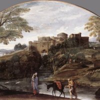 Annibale Carracci - The Flight into Egypt