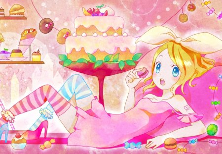 I Wanna Be A Princess! - princess, vocaloids, kagamine, rin