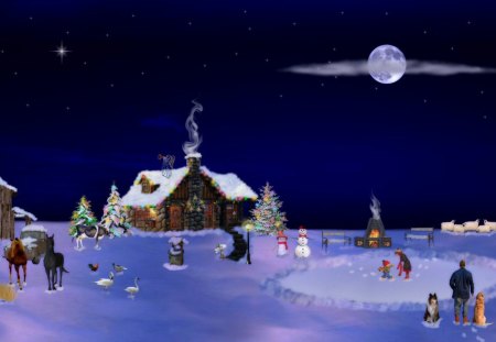 Night Before Christmas 1600x900