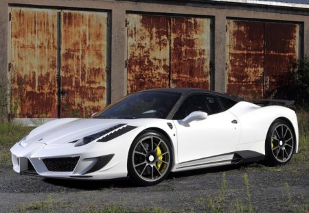 Ferrari 458 Italia - white, picture, car, 11, ferrari, 2012, 12