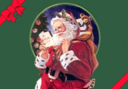 A Letter to Santa - christmas, santa, december, new year