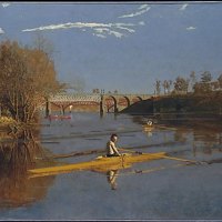 Thomas Eakins - Max Schmitt in a Single Scull