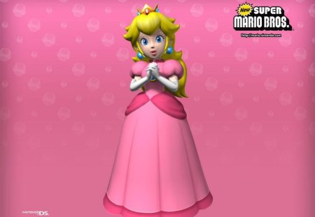 Princess Peach - mario, bros, nintendo, peach, wii, princess, brothers, super, luigi