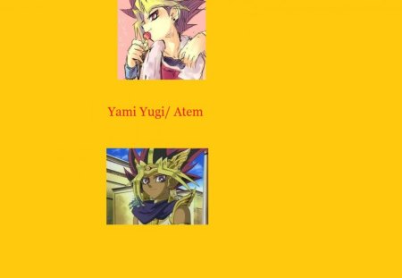 YamiYugi/Atem - yugioh, yugi, yami, atem