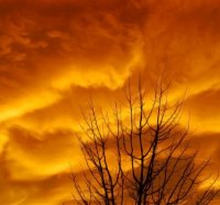 Fiery Clouds