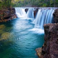 Beautiful Clear Waterfall