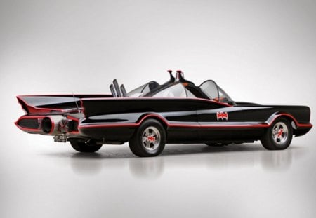 Holy retro Batman! - batmobile, batman, retro, 60s