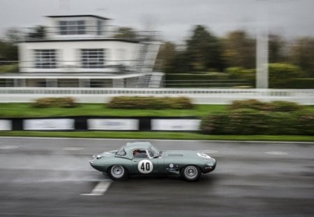 Jaguar E Type at Goodwood - classic, e type, jaguar, jag