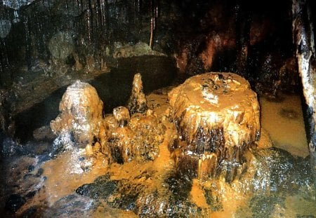 Brosso Story - stalagmite, brosso, 1, galleria, miniere