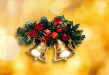 Christmas Bells - christmas bells, holiday bells, silver bells, bells, i heard the bells