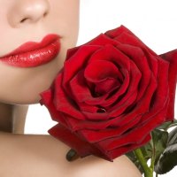 *** Velvet rose... velvet red lips ...***