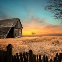 Old playground house