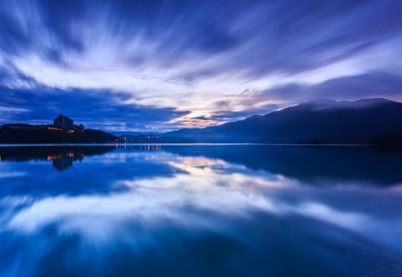 Blue Landscape - sky, nature, landscape, blue