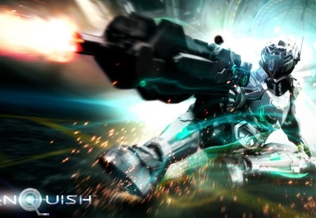 Vanquish - science fiction, vanquish, game, suit