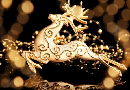 Symbol of the christmas - santa claus, holiday, merry christmas, gold, buck, forever