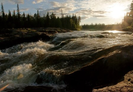 Tuntsayoki River, Russia - russian nature, rivers, wild, amazing