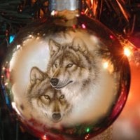 Christmas Wolf