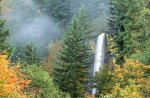 latourell falls on the columbia river in oregon