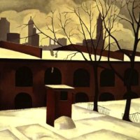 George Copeland Ault - View From Brooklyn
