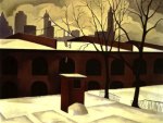 George Copeland Ault - View From Brooklyn