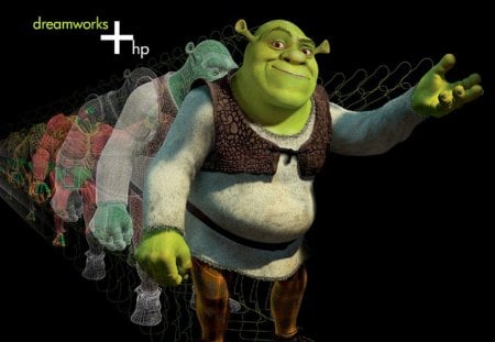 Shrek Wall - shrek, hp