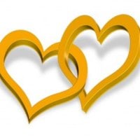 Yellow hearts