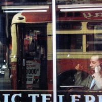 Saul Leiter - Phone Call 1957