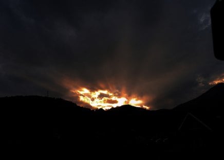 Tramonti a Brosso - sole, nel tramonto, ultimo, 1