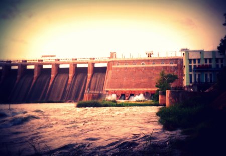 vaiga dam.. o_o - india, dam, original, tamilnadu