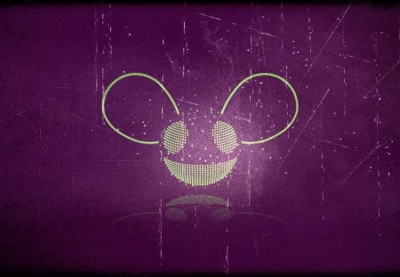 deadmau5 (purple) - purple, wallpaper, scraped, deadmau5