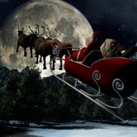 Santa and his Sleigh