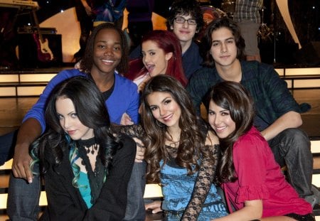 All of the cast from: Victorious - from, the, cast, victorious