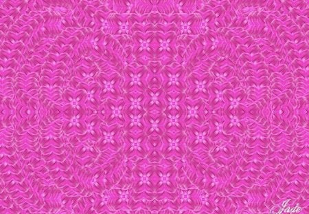 crazy pink flowers - flowers, 22657, jade, pink