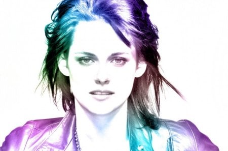 kristen - actress, draw, color, beauty