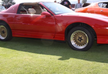 1985 Pontiac Trans Am GTA - red, black, photography, tires, pontiac