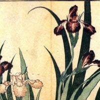 Katsushika Hokusai - Irises