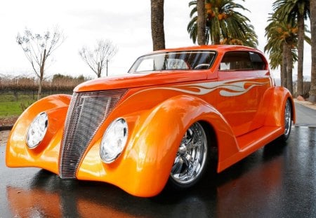 HOTROD - orange, cars, awesome, hotrod