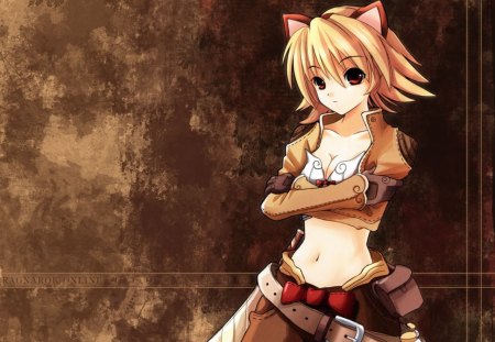 Cat Girl - blonde, catgirl, cant think of a fourth, ears